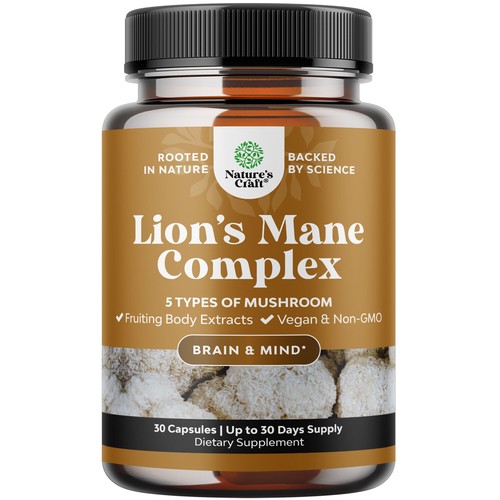 Advanced lion mane mushroom - mane,