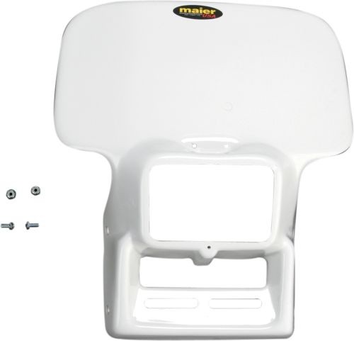 Maier headlight shell white - headlight,