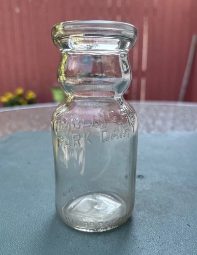 Vintage cream top milk - milk, bottle