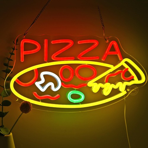 Planzo pizza neon - neon, light