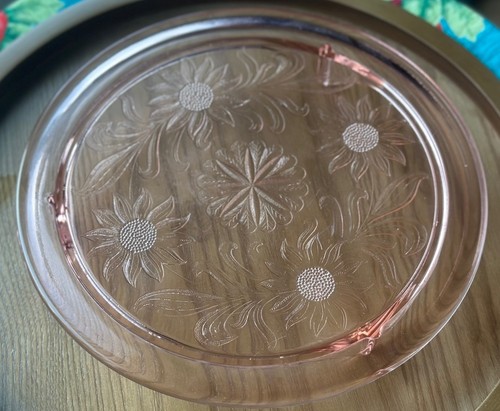 1930 pink depression glass - depression,