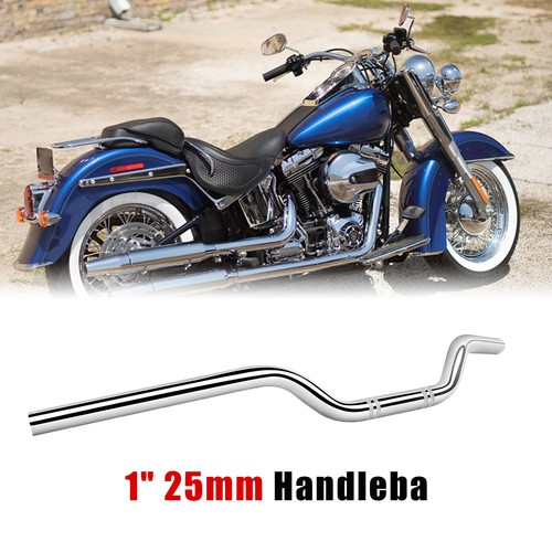 25mm chrome motorcycle drag - 1",