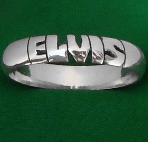Elvis presley name sterling - elvis, presley,name