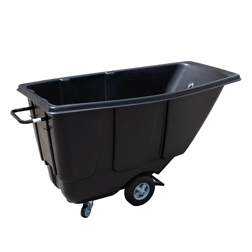 Tilt dump truck - trash, cart