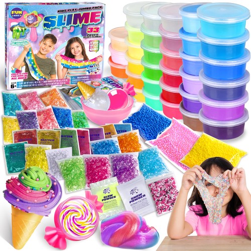 Fun kidz cups jumbo slime - kidz, 33