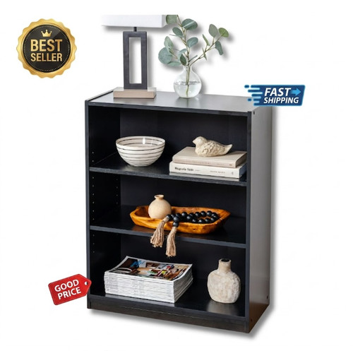 Shelf bookcase adjustable - 3-shelf,