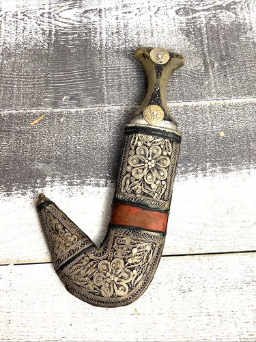 Vintage yemeni jambiya - yemeni, dagger