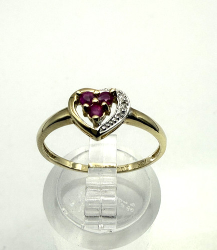 New ladies ruby heart - ruby,