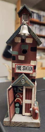 Decorative wooden fire - decorative,