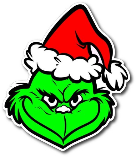 Stolen christmas decal - decal, 3m