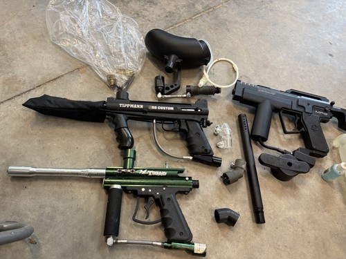 Paintball marker lot sold - lot,