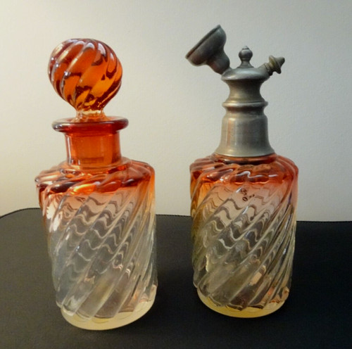 Pair baccarat crystal rose - baccarat,