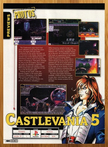 1996 castlevania dracula - 1996,