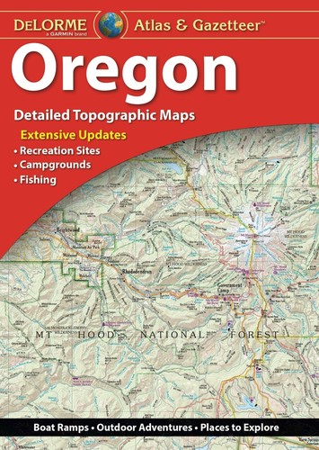 Oregon state atlas - state, &
