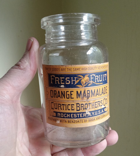 Orange marmalade curtice - orange,