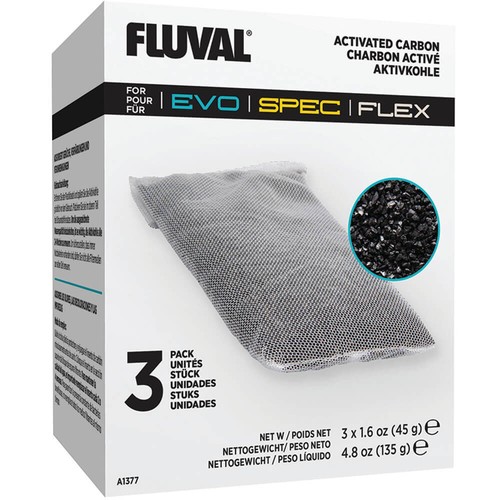 Fluval spec carbon pack - carbon, 3