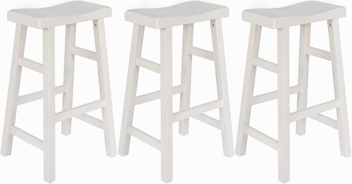 Solid wood saddle seat - solid,