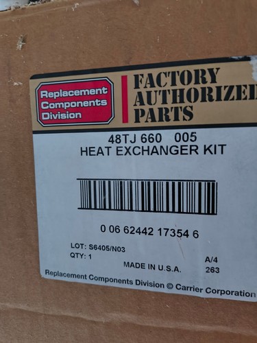 Heat exchanger kit - heat,