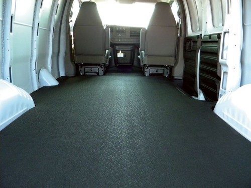 Rubber padded cargo - cargo, van