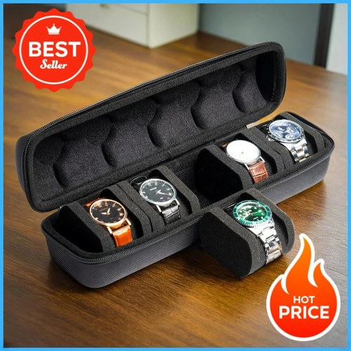 Slots travel watch roll case - travel,