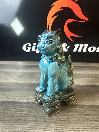 Vintage blue green ceramic - vintage, &
