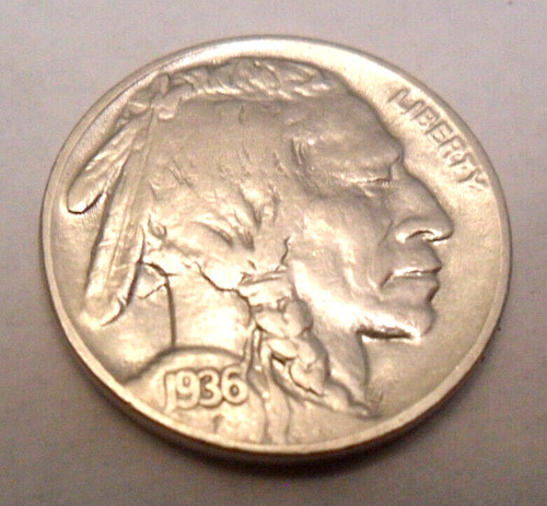 1936 indian head buffalo - indian,