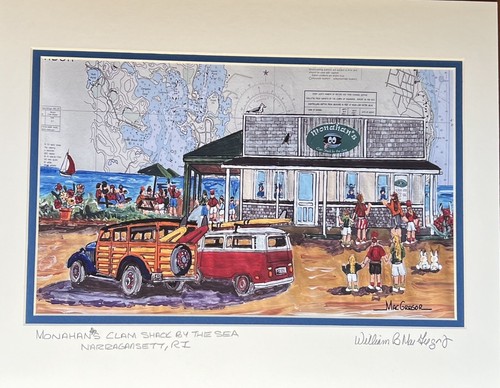 Monahan clam shack art - monahan’s,