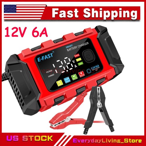 12v smart car battery charger - car,
