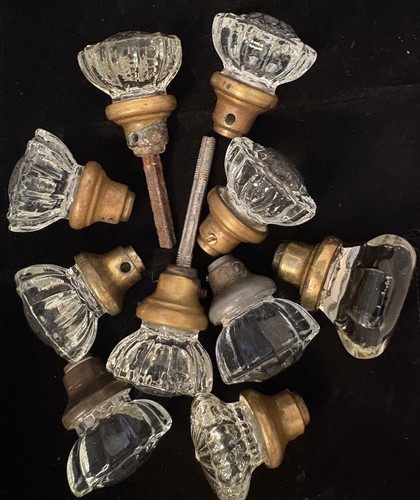 Lot vintage glass interior - lot,
