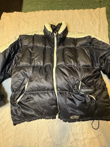 Vintage pelle - vintage, puffer