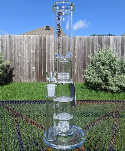 Inch glass water - 14", bong