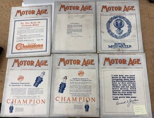 Motor age automobile magazines - motor,