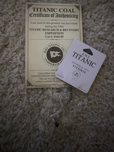 Rms titanic authentic - "rms,