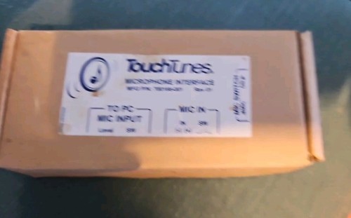 Touch tunes microphone - tunes,