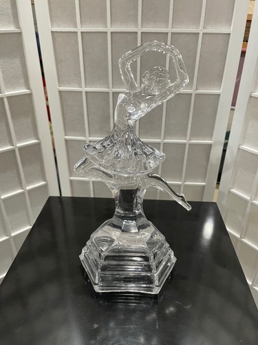 Vintage glass ballerina - vintage,