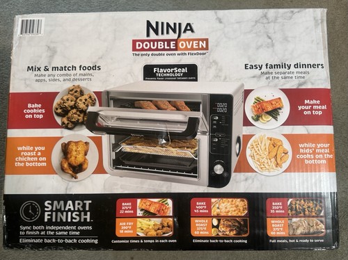 Ninja double oven - in,