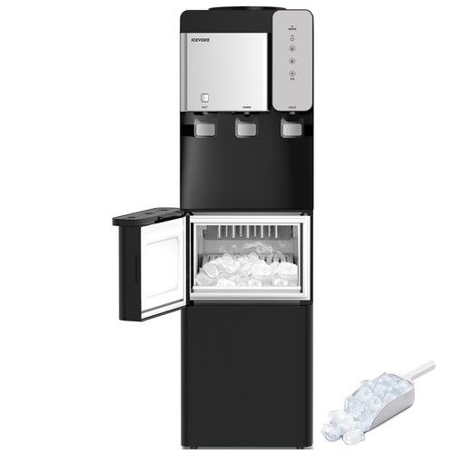 Water dispenser with - dispenser, ice