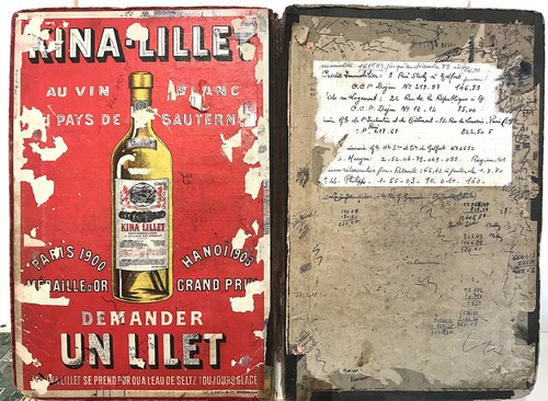 Antique kina lillet underhand - kina,