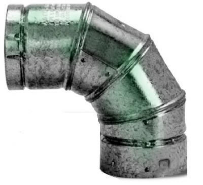 Gas vent degree elbow - elbow,, type