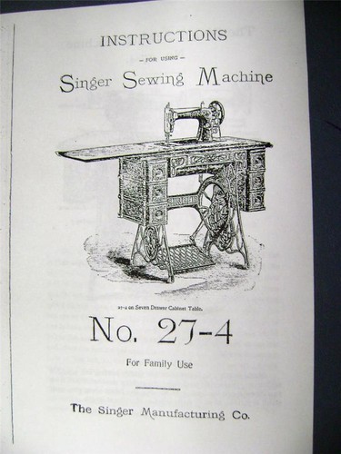 Singer treadle sewing machine - treadle,