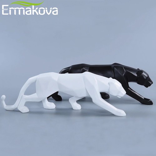 Panther leopard statue - panther,