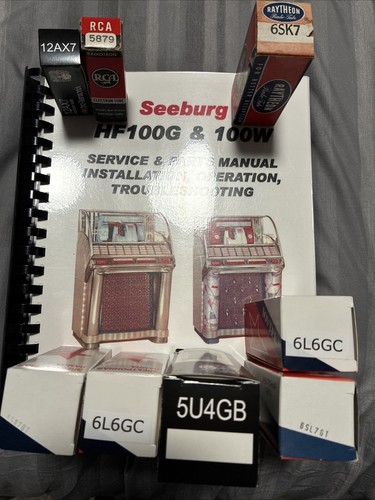Seeburg jukebox tubes - seeburg,