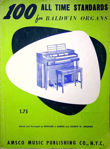 Vintage 1958 baldwin organ 100 - 1958,
