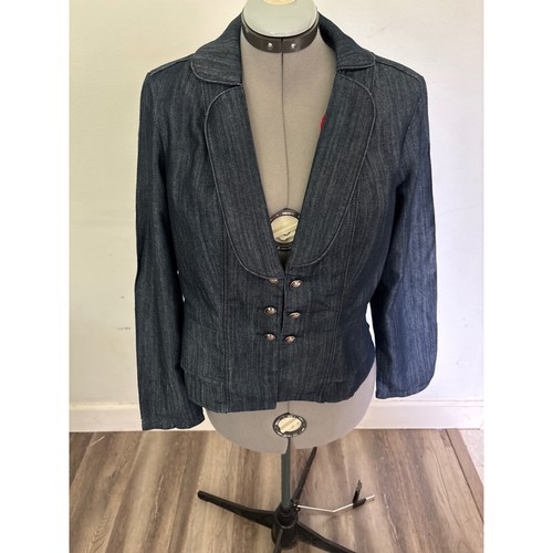 Baccini denim blazer women - baccini,