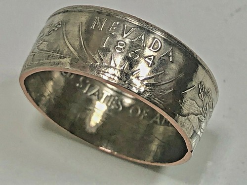 Nevada coin ring usa - ring, state