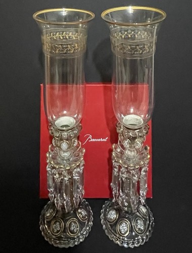 Pair antique baccarat - pair,