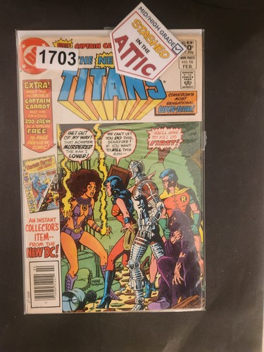 Comics new teen titans - dc, #16