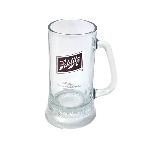 Vintage schlitz glass beer - schlitz, mug