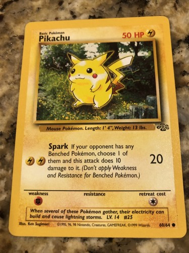 1995 pokemon card - 1995, pikachu