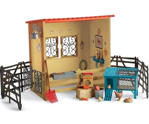 American girl horse stable - girl,